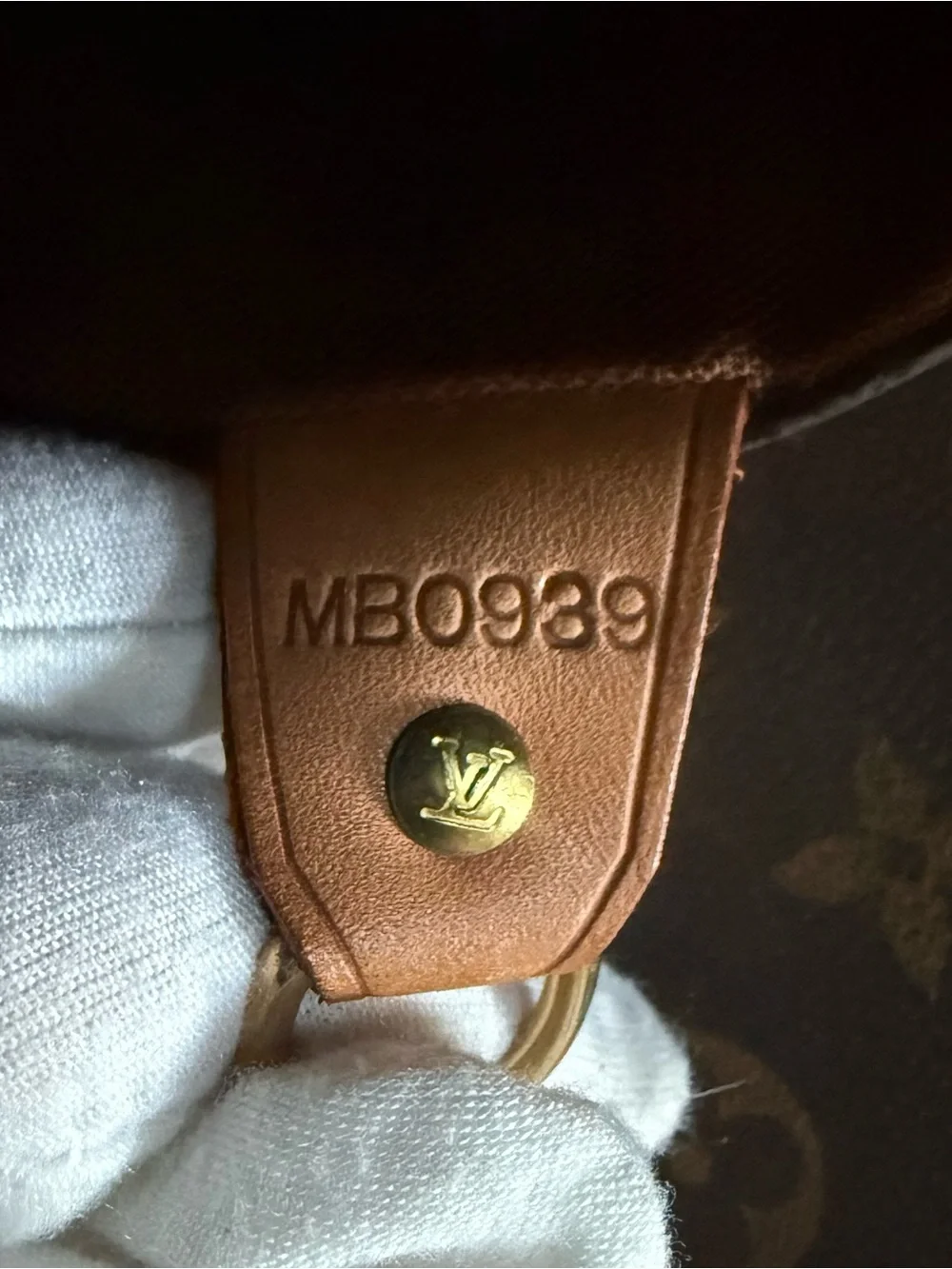Louis Vuitton Vintage Monogram Sac Shopping Canvas GM Shoulder Tote MB0939